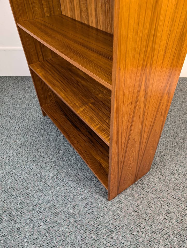 Danish Modern 6 Tiered Teak Bookshelf