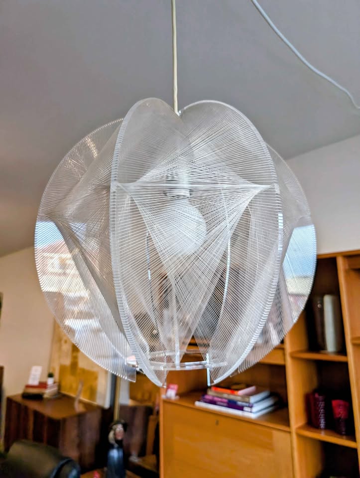 Gorgeous MCM Paul Secon Chandelier Swag Light for Sompex