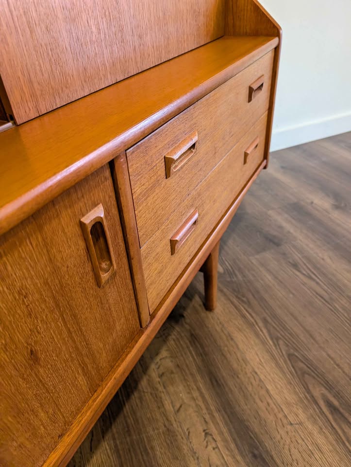 Stunning Teak Highboard Credenza by Elliott's of Newbury