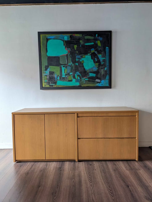 Large MCM Scandinavian Style Record Cabinet Credenza
