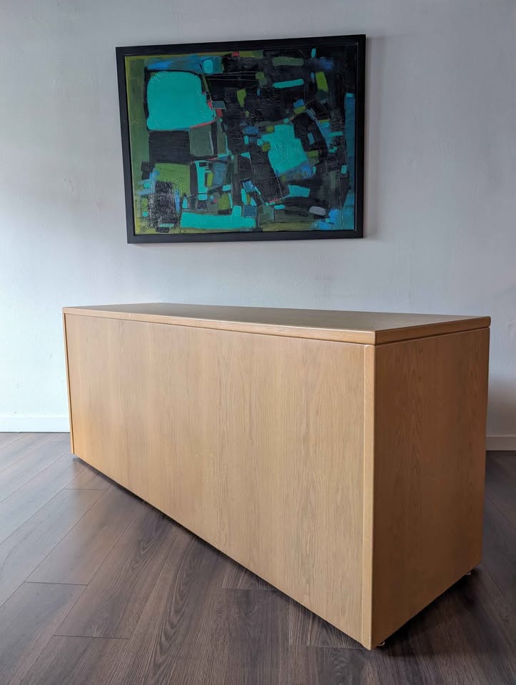 Large MCM Scandinavian Style Record Cabinet Credenza