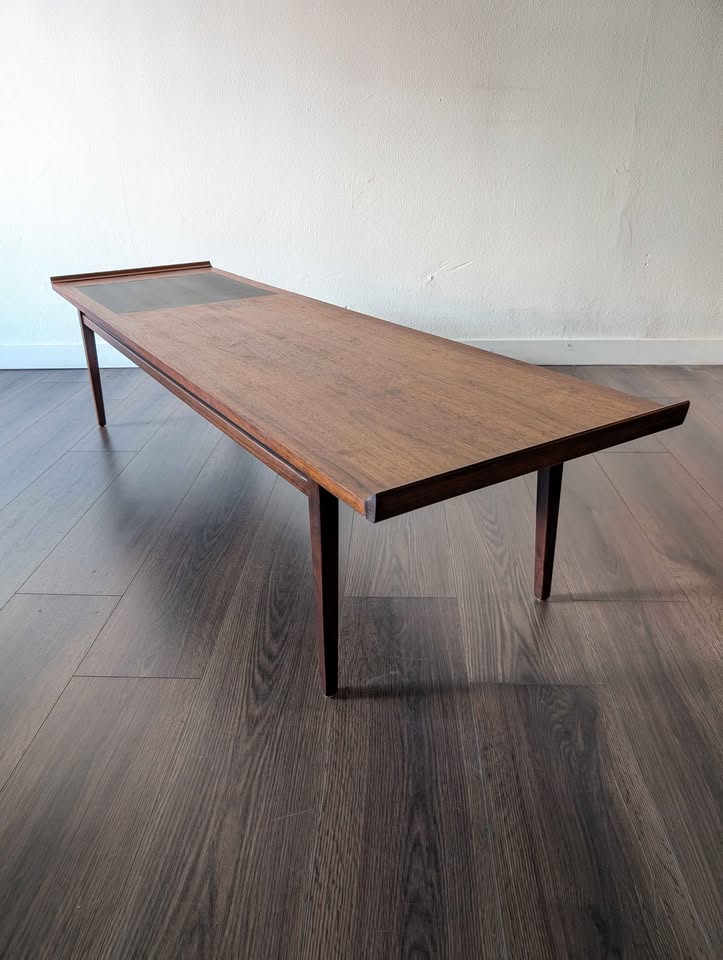 MCM Walnut Coffee Table by Merton Gershun for Dillingham