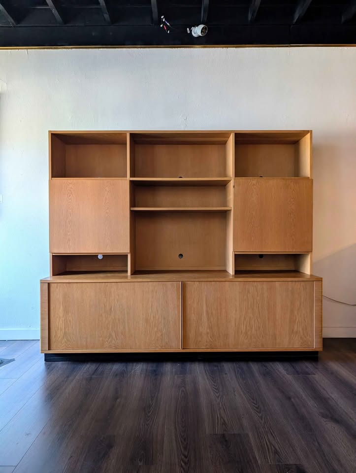 Danish MCM Tambour Credenza by Niels Koefed for Hornslet Mobelfabrik
