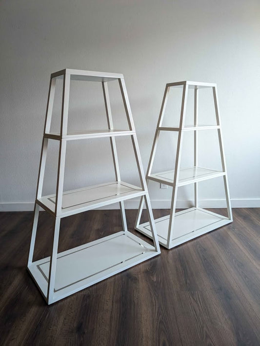 Jonathon Adler 4 Tiered Pyramid Shelves $395 each