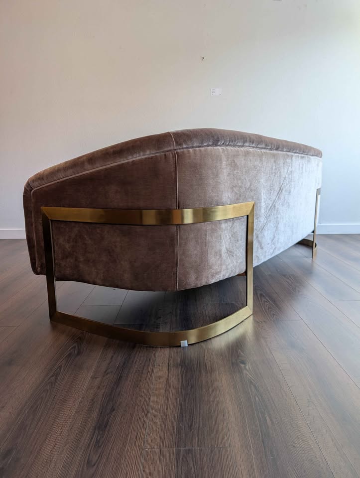 Jonathan Adler Bacharach Champagne Sofa