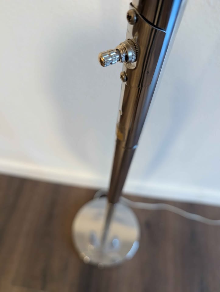 MCM Vintage Cascading 5 Bulb Sonneman Style Chrome Floor Lamp