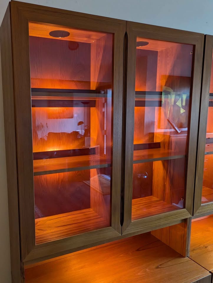 Danish Modern Teak Credenzas / China Cabinets $895 Each
