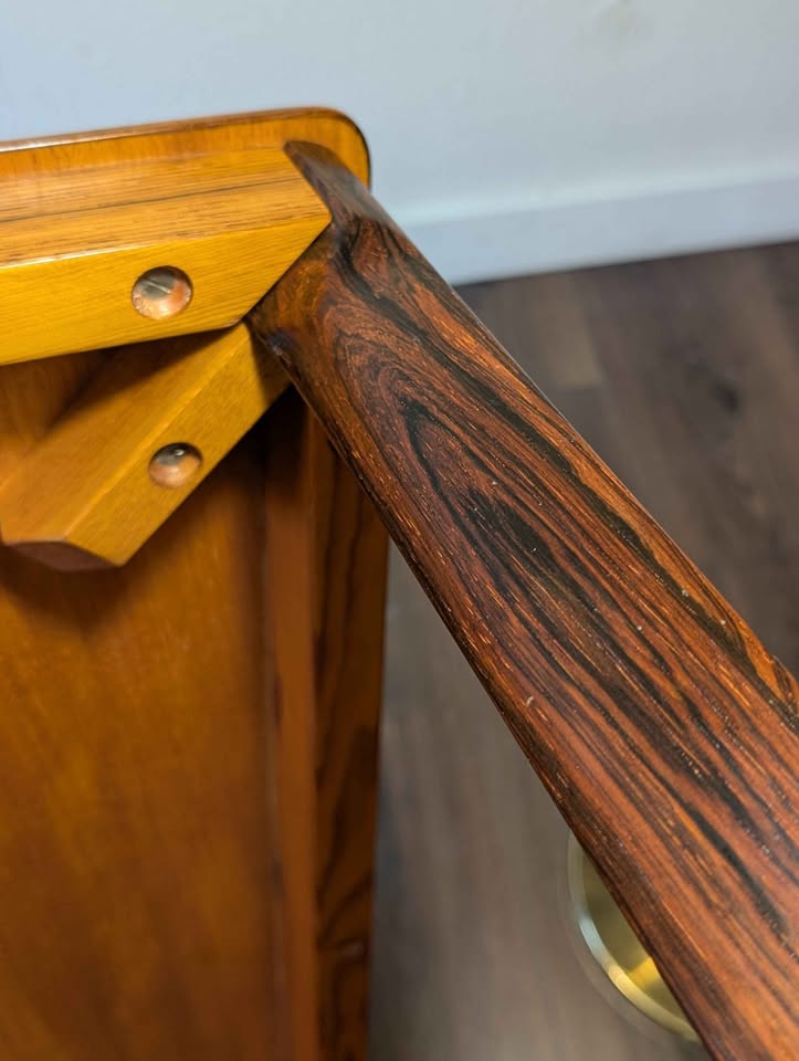 Danish Modern Vintage Rosewood End Table