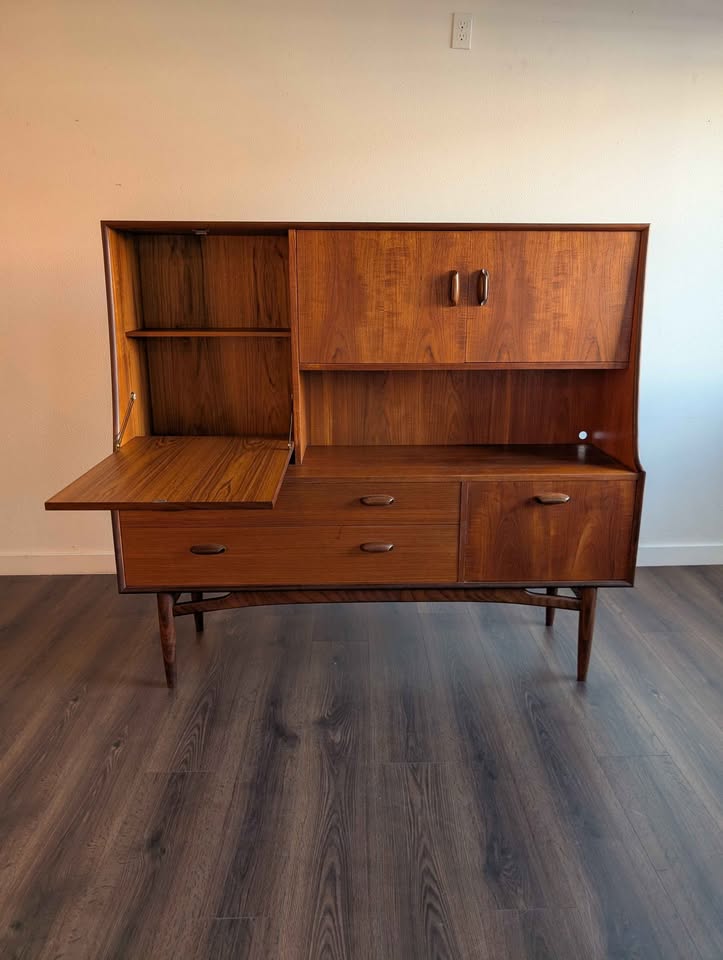 G Plan Fresco Teak Highboard Credenza