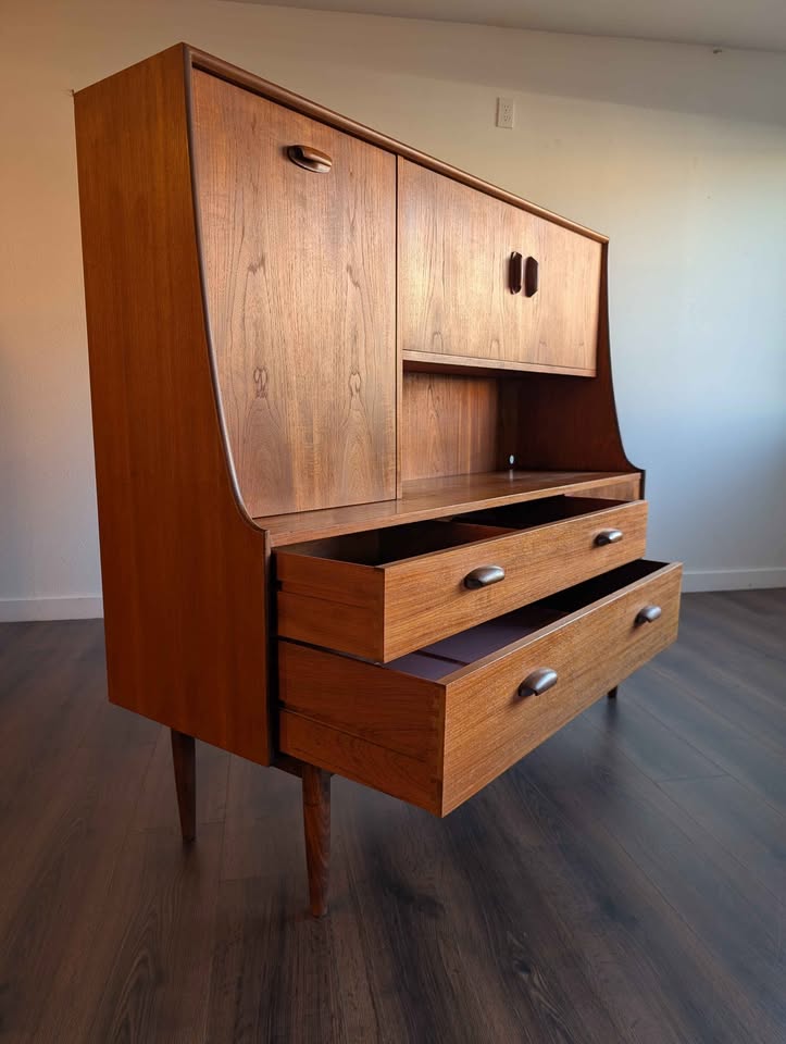 G Plan Fresco Teak Highboard Credenza