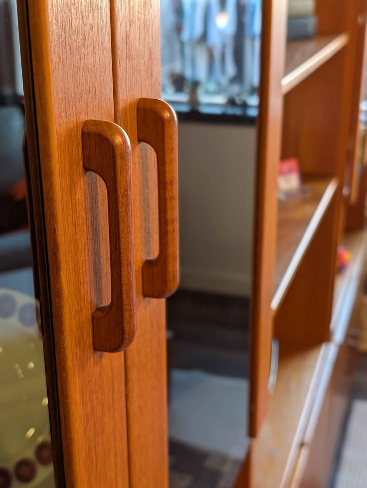 Danish Modern MCM Teak Wall Unit by Jesper