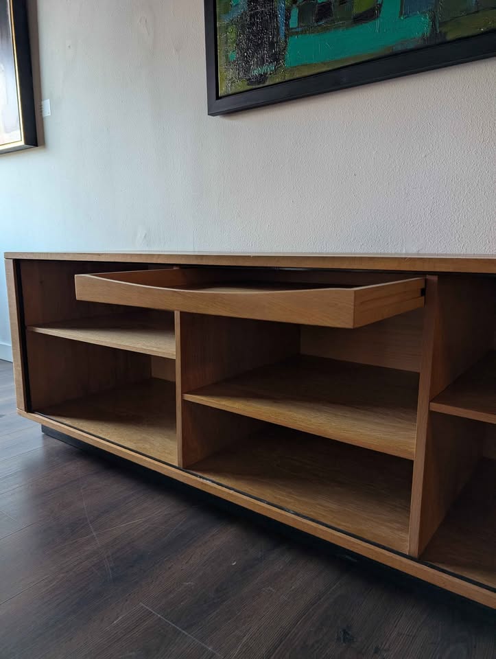 Niels Koefed Tambour Door Credenza for Hornslet Mobelfabrik