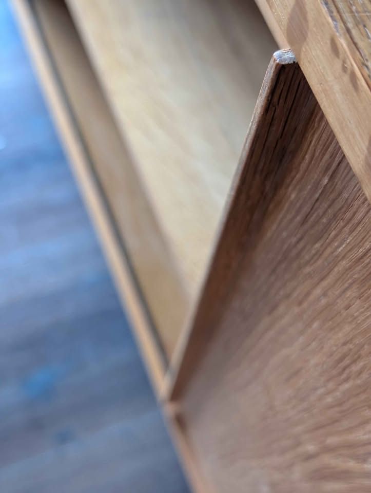 Niels Koefed Tambour Door Credenza for Hornslet Mobelfabrik
