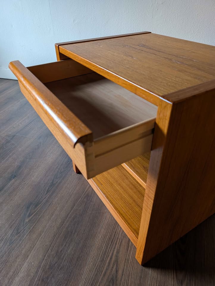 Danish Modern Teak Nightstand