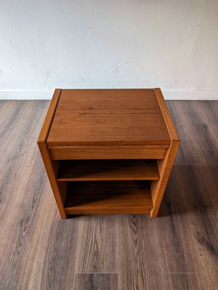 Danish Modern Teak Nightstand