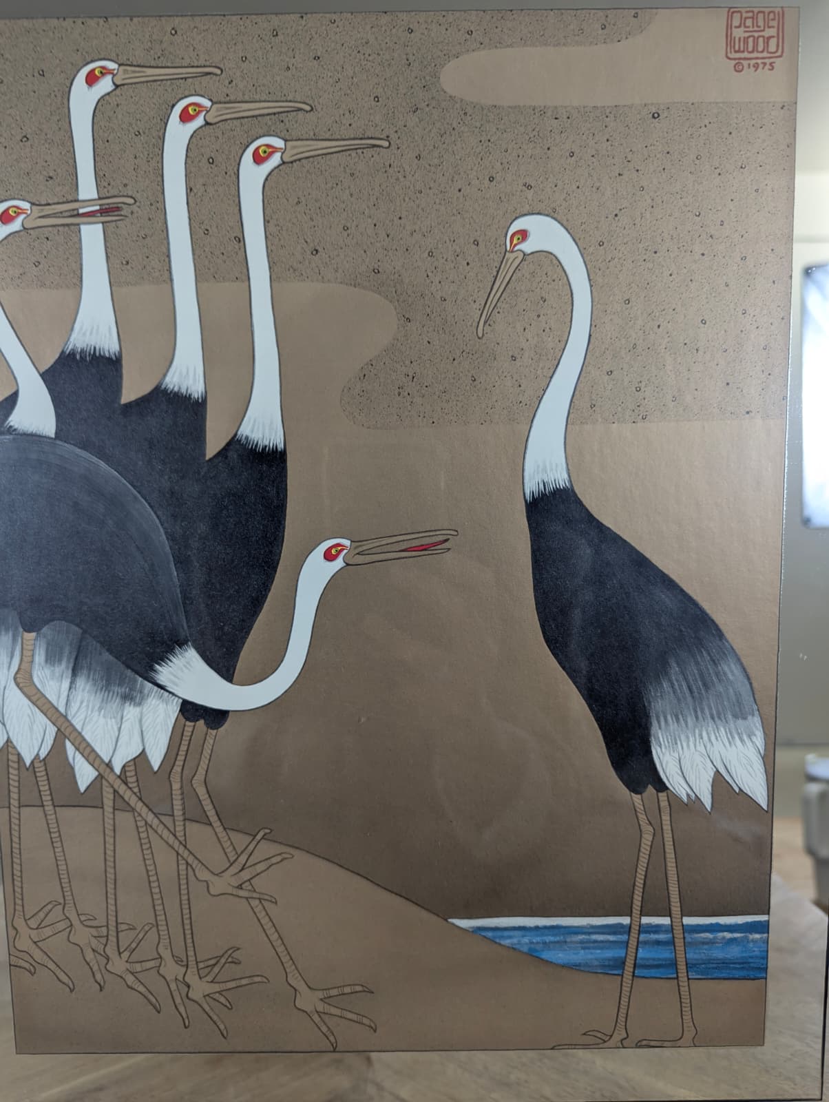 Page Wood 1975 Cranes