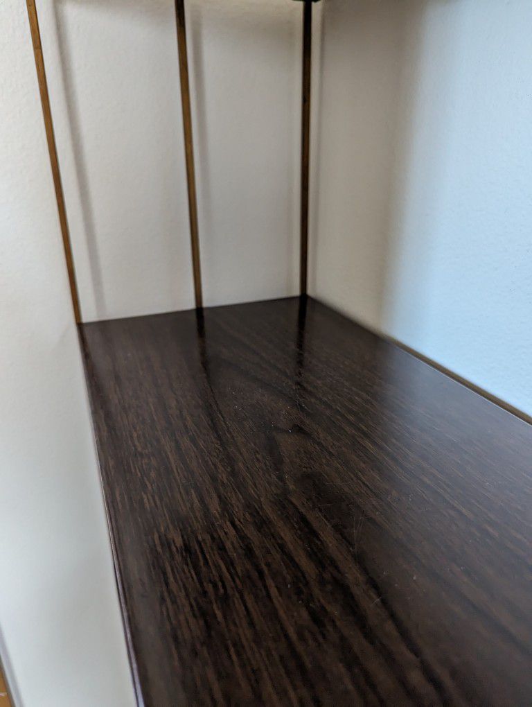 MCM Paul McCobb Style Tall Vintage Metal Bookshelf Display