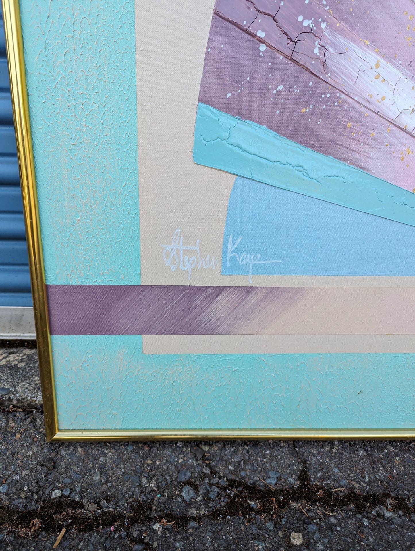 Postmodern Art Deco Revival Painting