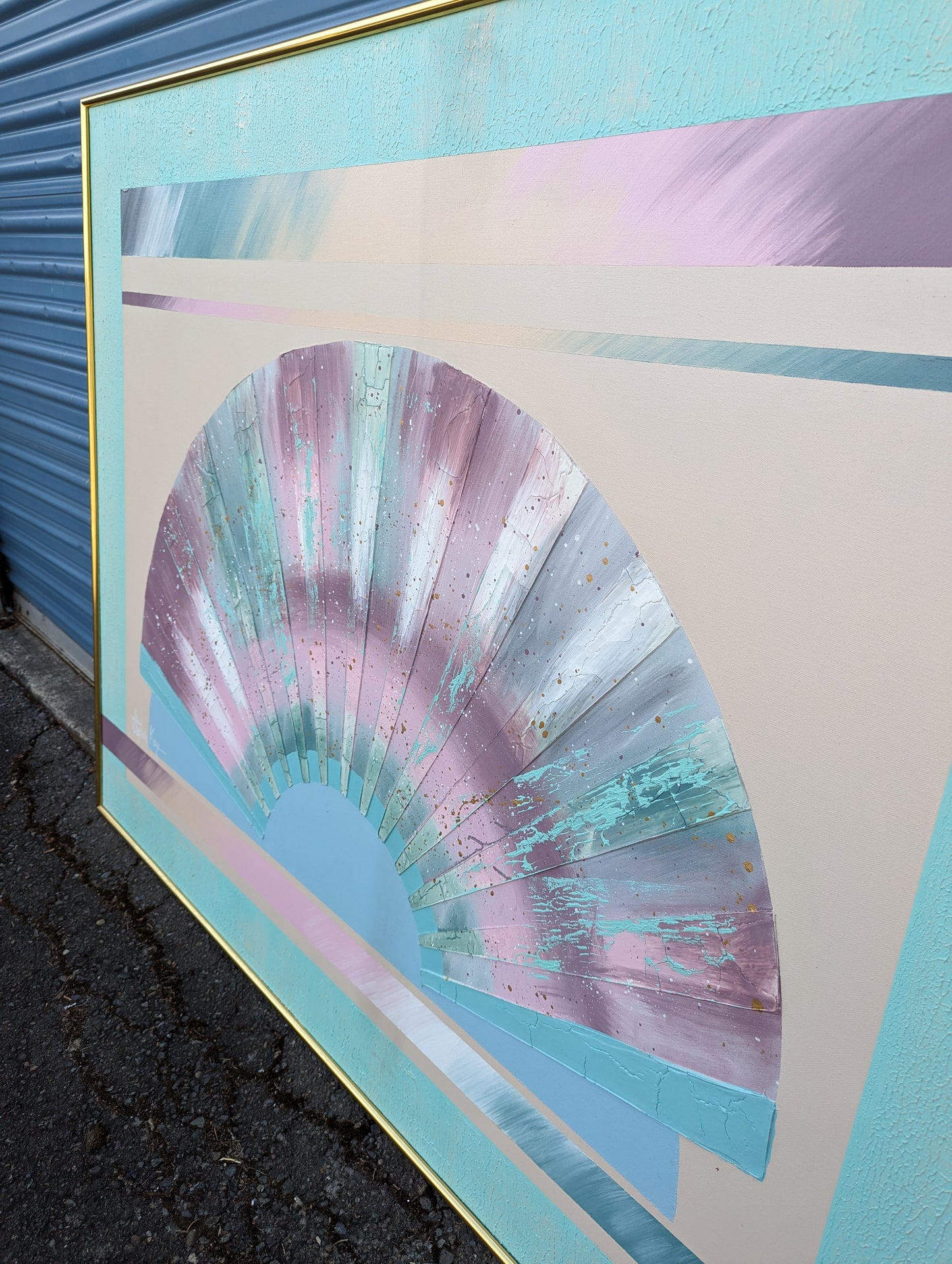 Postmodern Art Deco Revival Painting