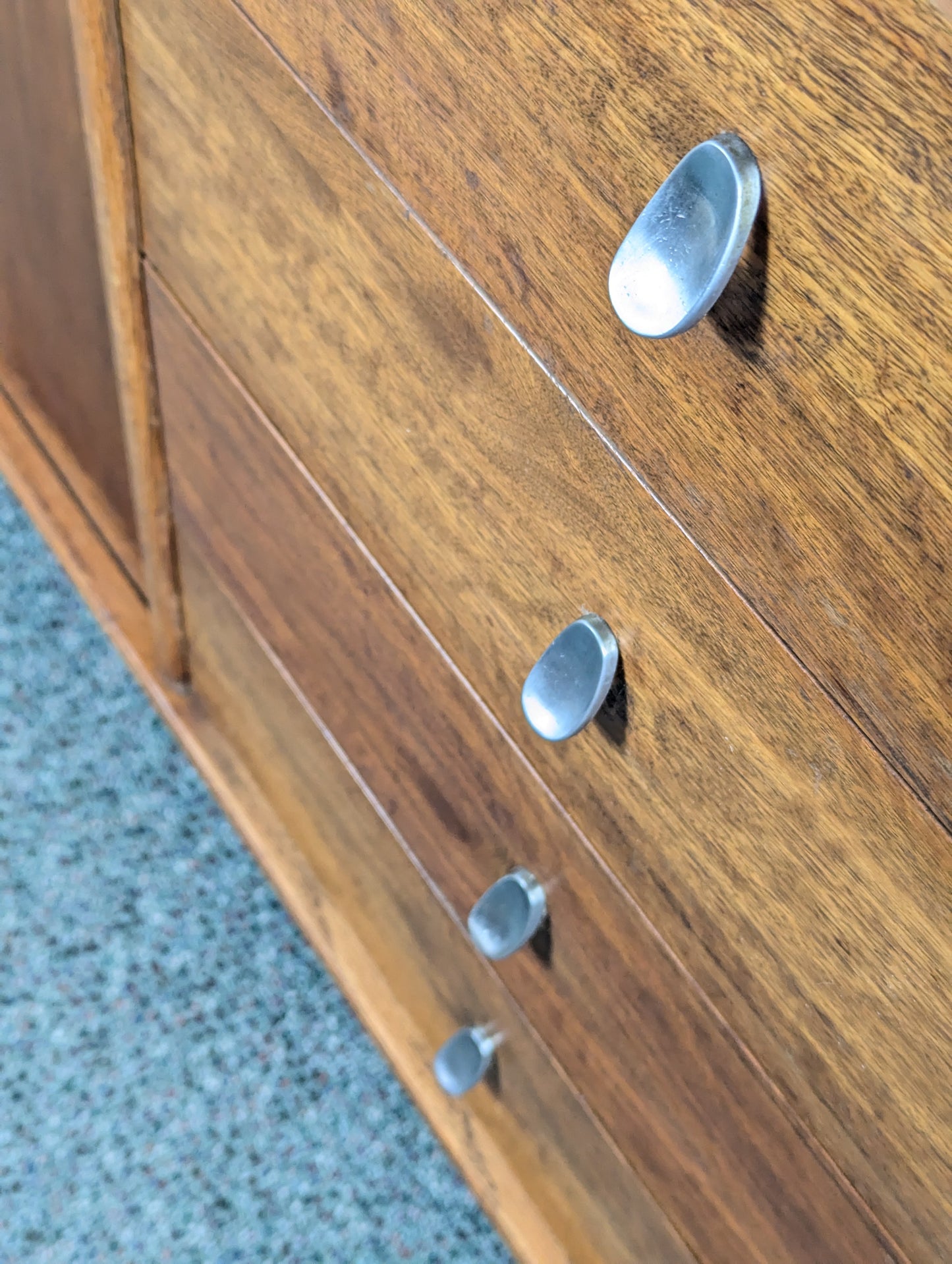 Mid Century Modern Walnut Credenza by Keller