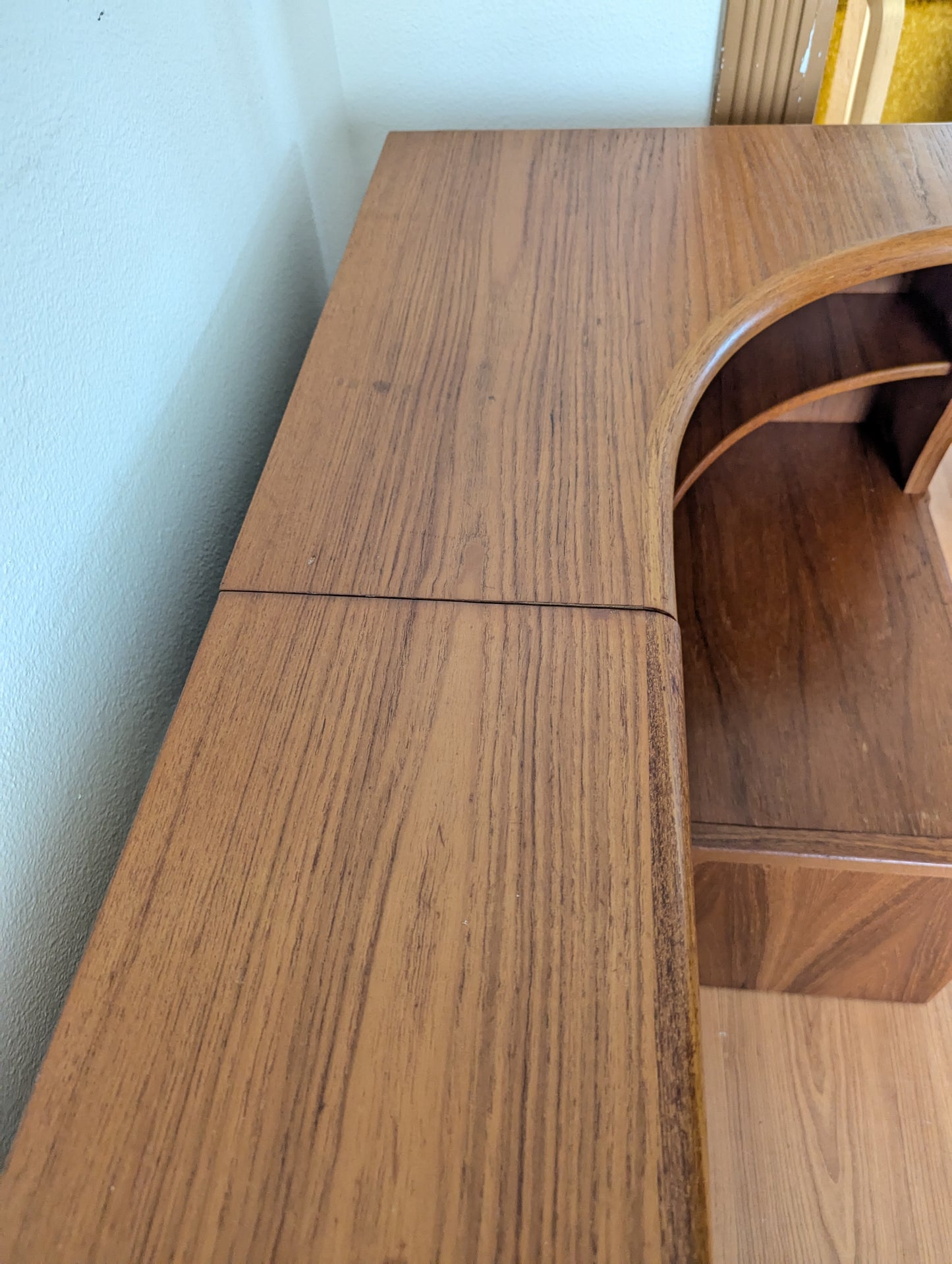 Mid Century Modern Danish Teak King Bed and Nightstands
