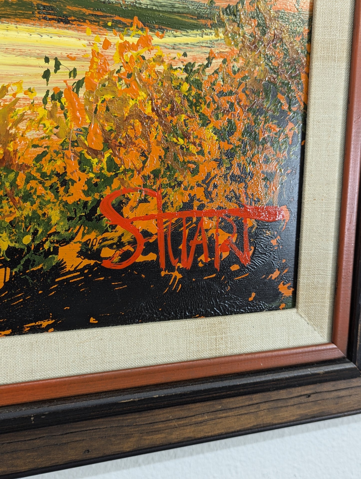 MCM Forest - scape Painting by Stuart