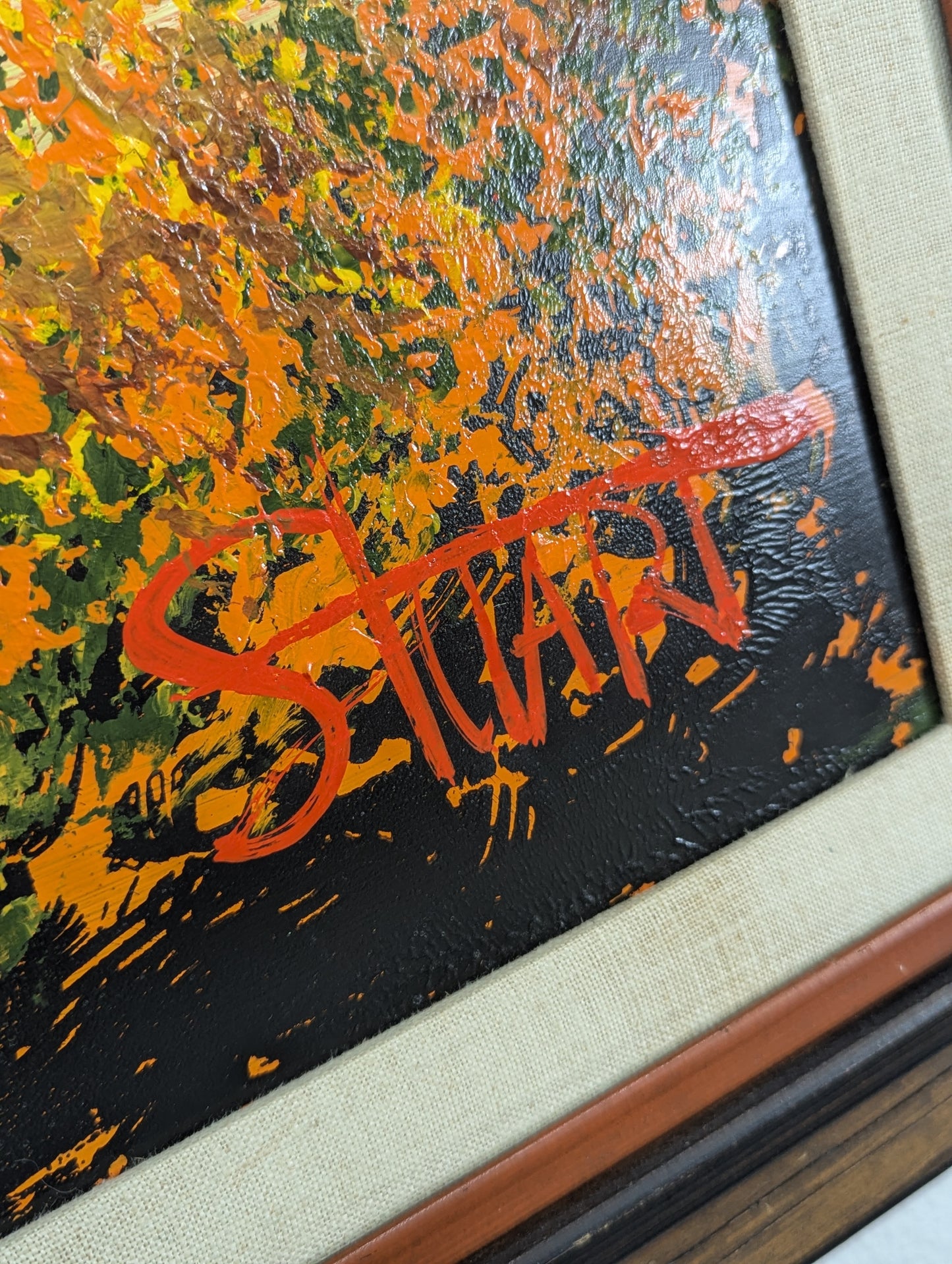 MCM Forest - scape Painting by Stuart