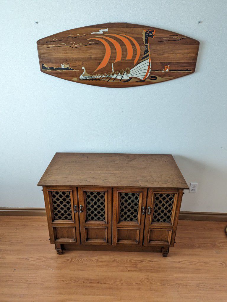 Mid Century Vintage Drexel Esperanto Expanding 6 Leaf Dining Table