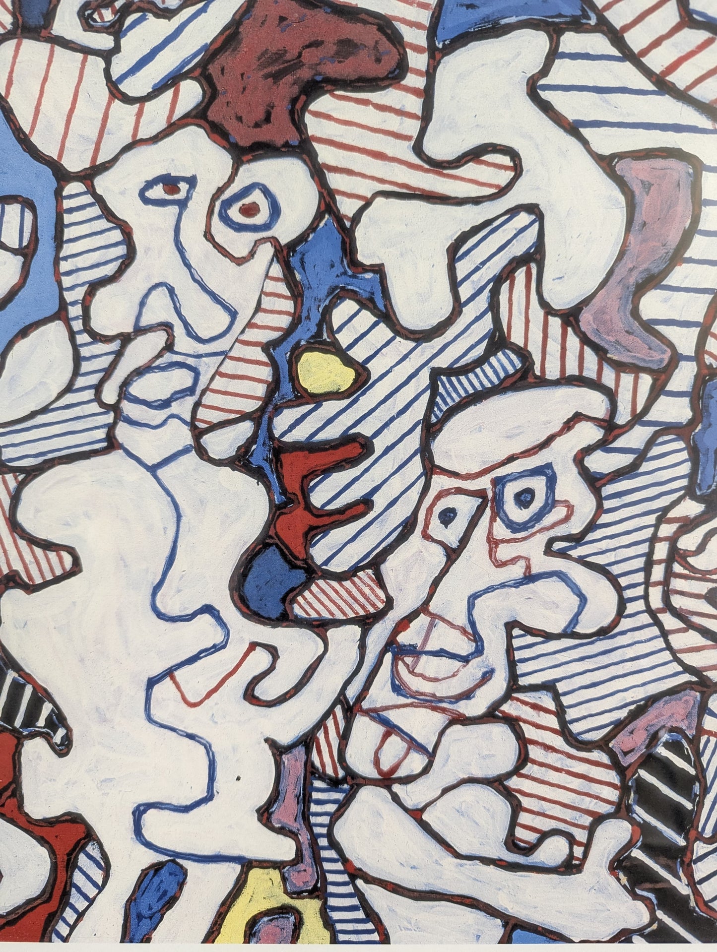 Jean Dubuffet - La Vie De Familie Print 1963