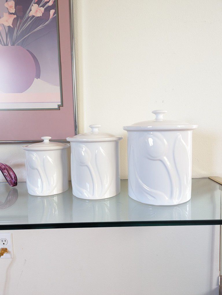 Colony Tulip Canisters